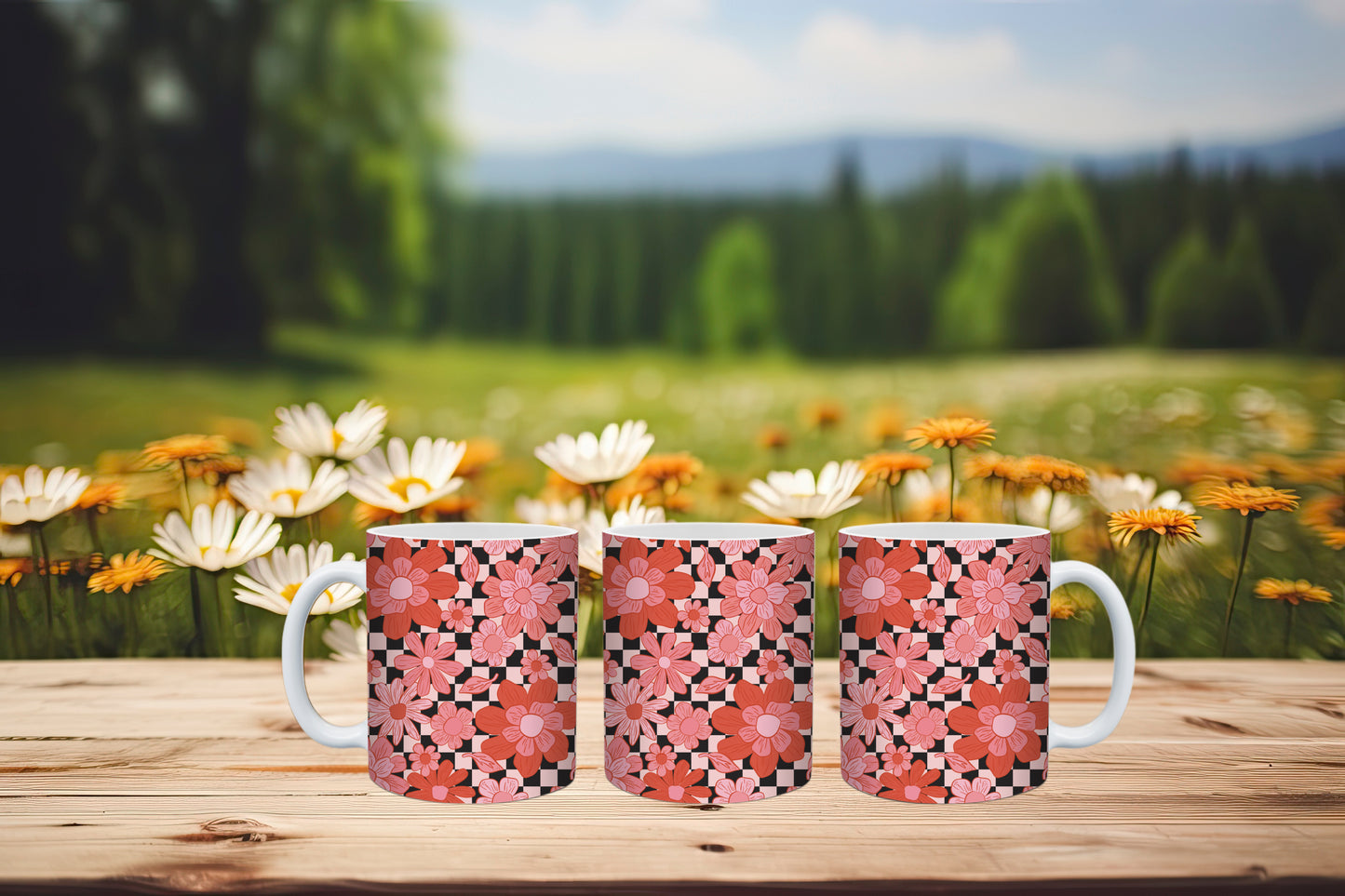 Floral 15oz Mug