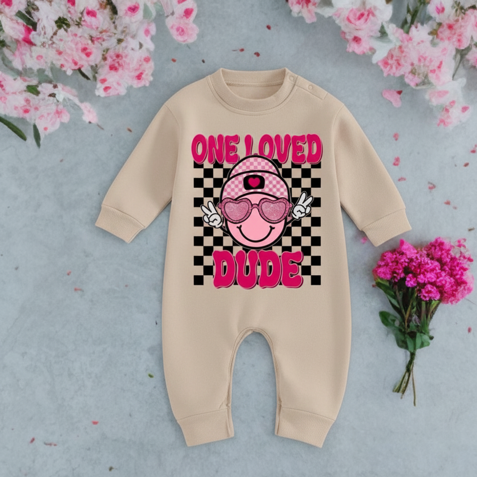 One Loved Dude Baby Jumper Onesie – Cute Baby Outfit
