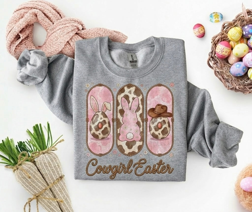 Cowgirl Easter Crewneck