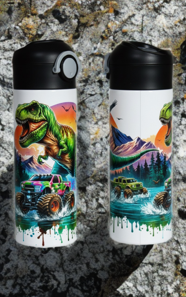 Dinosaur Kids Tumbler – Fun & Colorful Dino Drink Cup