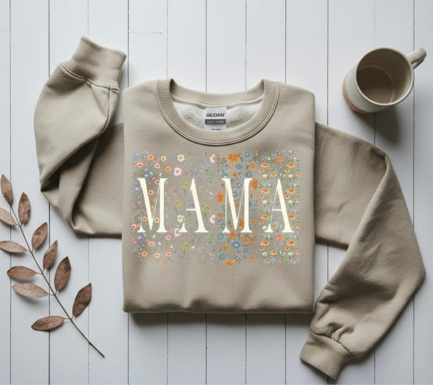 Floral Mama Crewneck