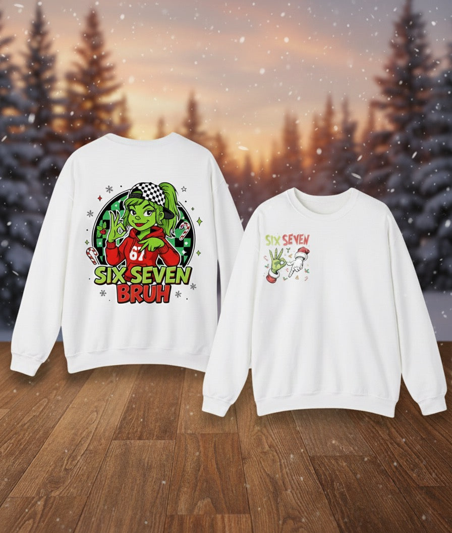 “67 Grinch” Christmas Crewneck | Grinch Crewneck