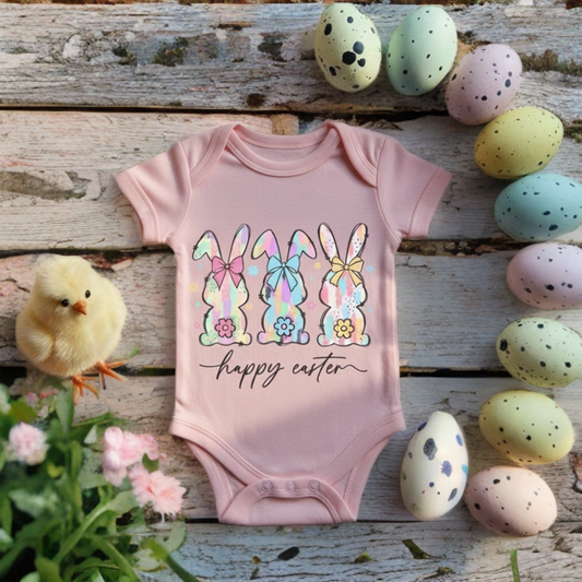 Happy Easter Baby Onesie – Easter Baby Bodysuit