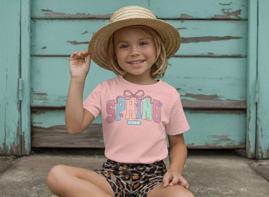 Spring Vibes Girls T-Shirt