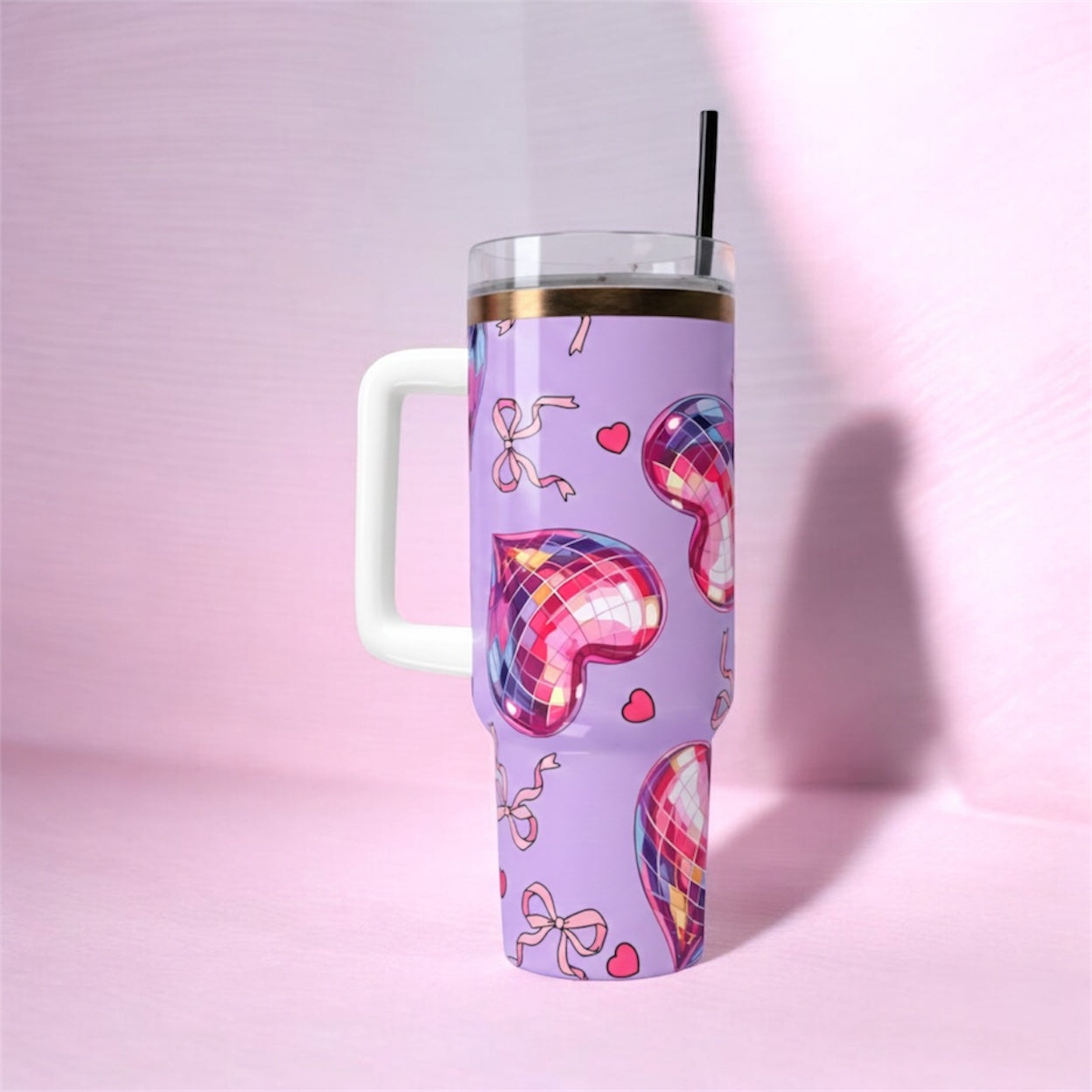 Disco Hearts Valentine’s 30oz Tumbler