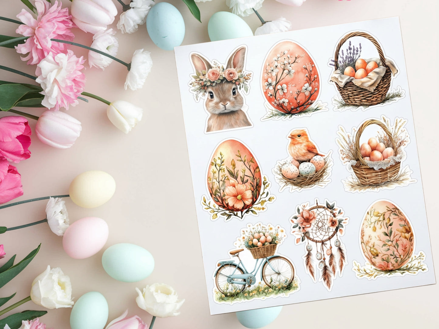 Easter Sticker Sheet
