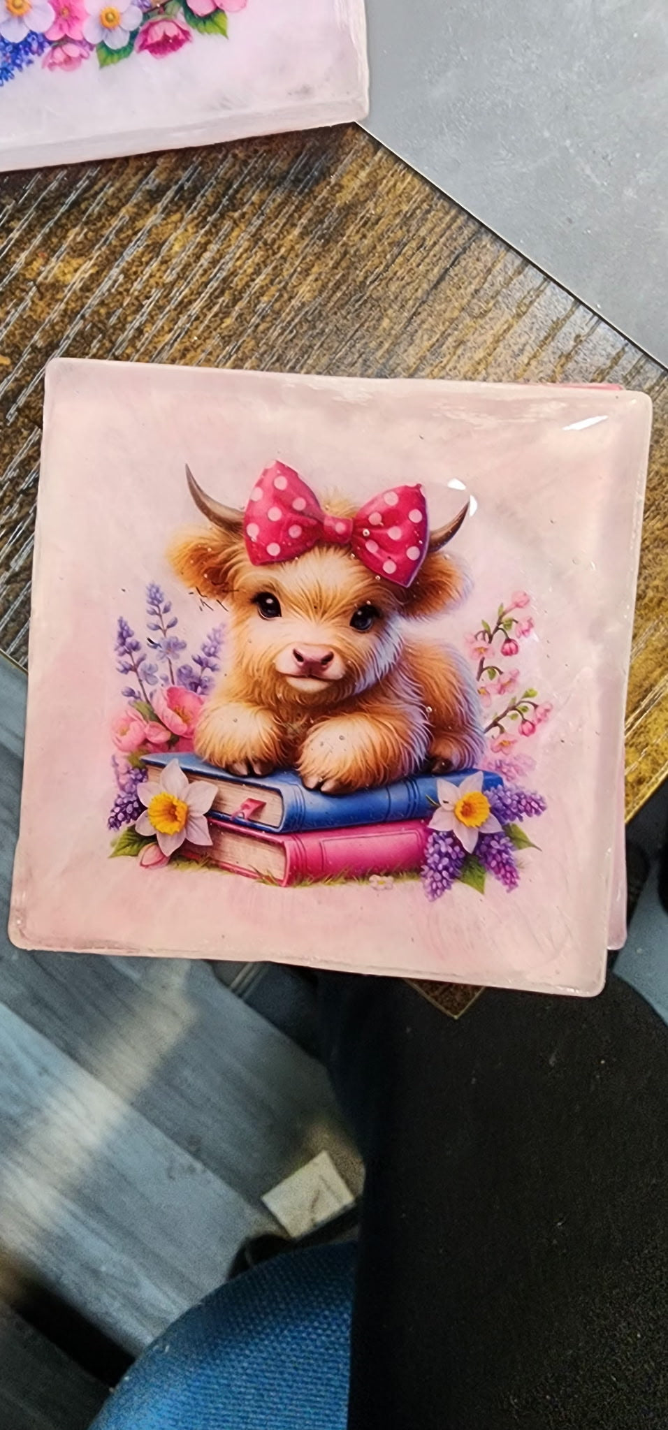 Cow Table Coasters- Cute And Durable Home Decor